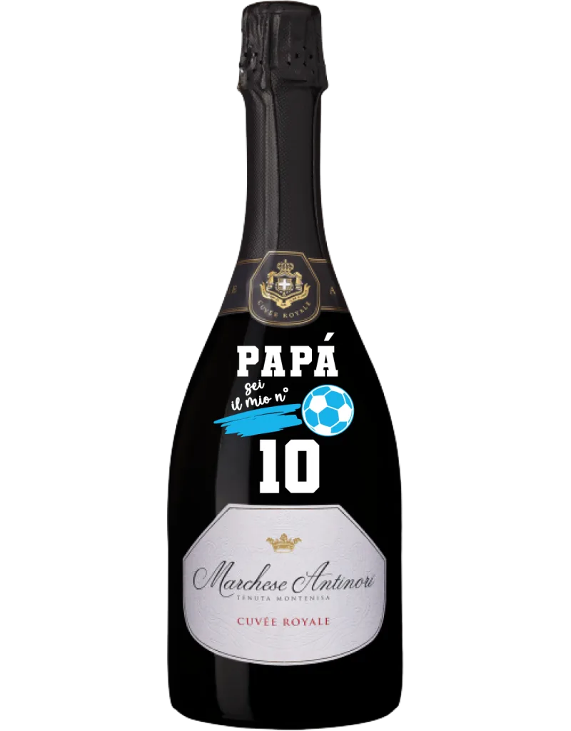 Cuvée Royale Edizione Speciale per il Papà · Azzurro