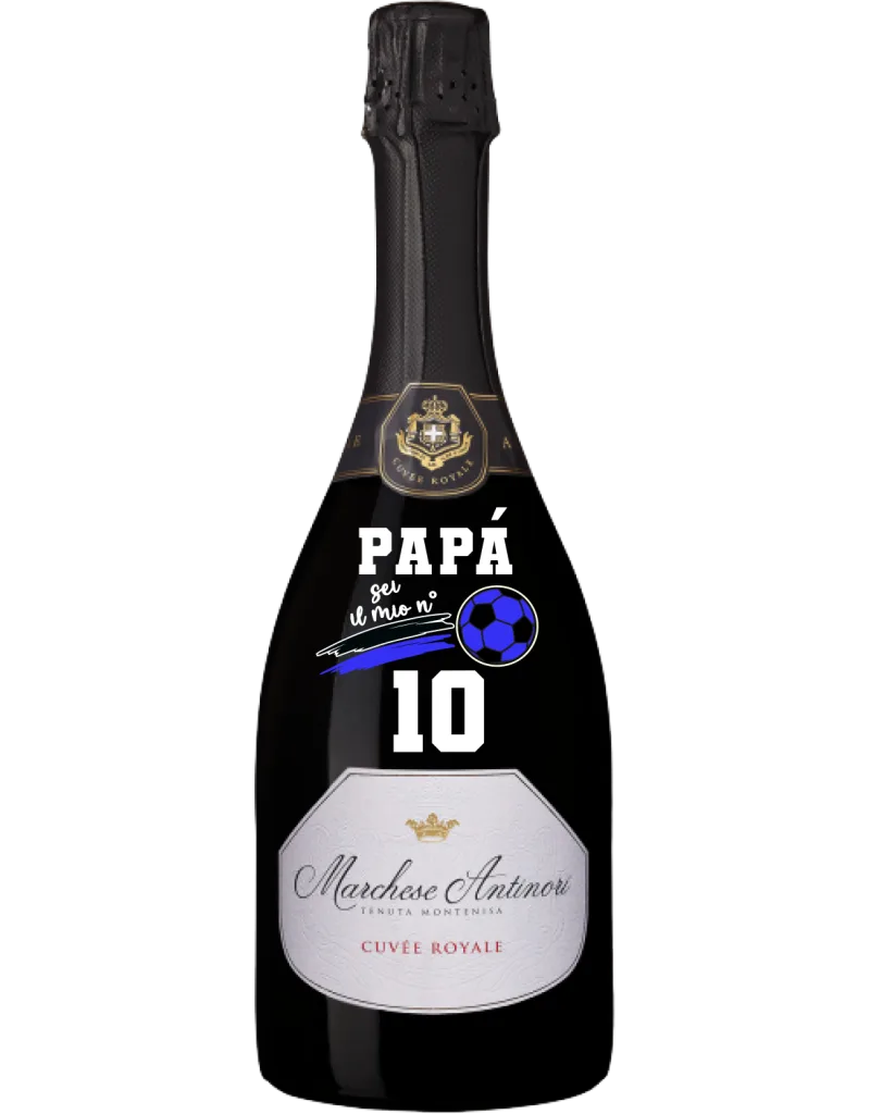 Cuvée Royale Edizione Speciale per il Papà · Nero Azzurro