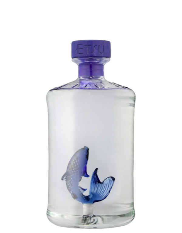 Etsu Gin Pacific Ocean Water Limited Edition "Carpa Koi in Vetro Soffiato"